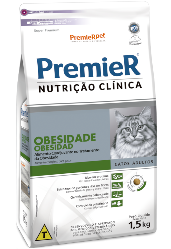 PremieR® Nutrición Clínica Obesidad Gatos