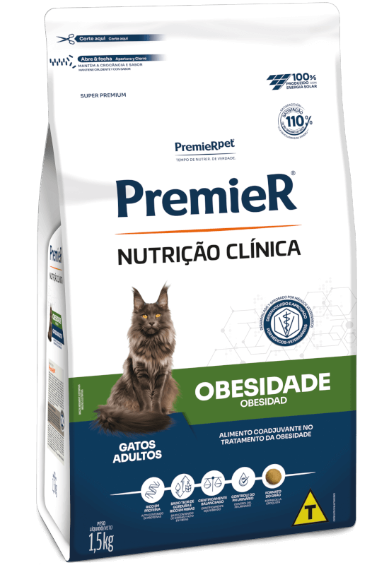 PremieR Nutrición Clínica Obesidad Gatos