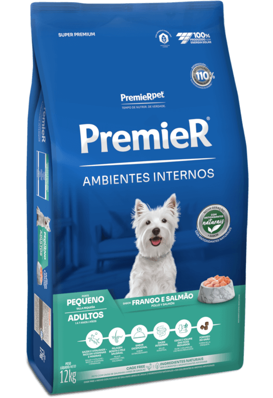 PremieR Ambientes Interiores Perros Adultos Talla Pequeña Pollo y Salmón