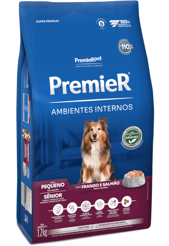 PremieR Ambientes Interiores Perros Sénior Talla Pequeña Pollo y Salmón