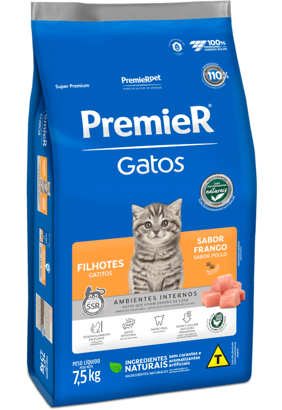 PremieR Gatos Gatitos Pollo