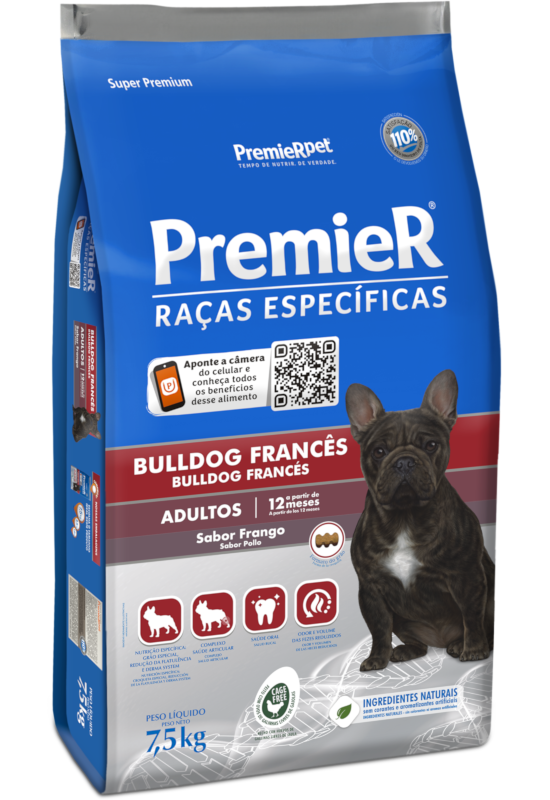 PremieR Razas Específicas Perros Adultos Pollo Bulldog Francés