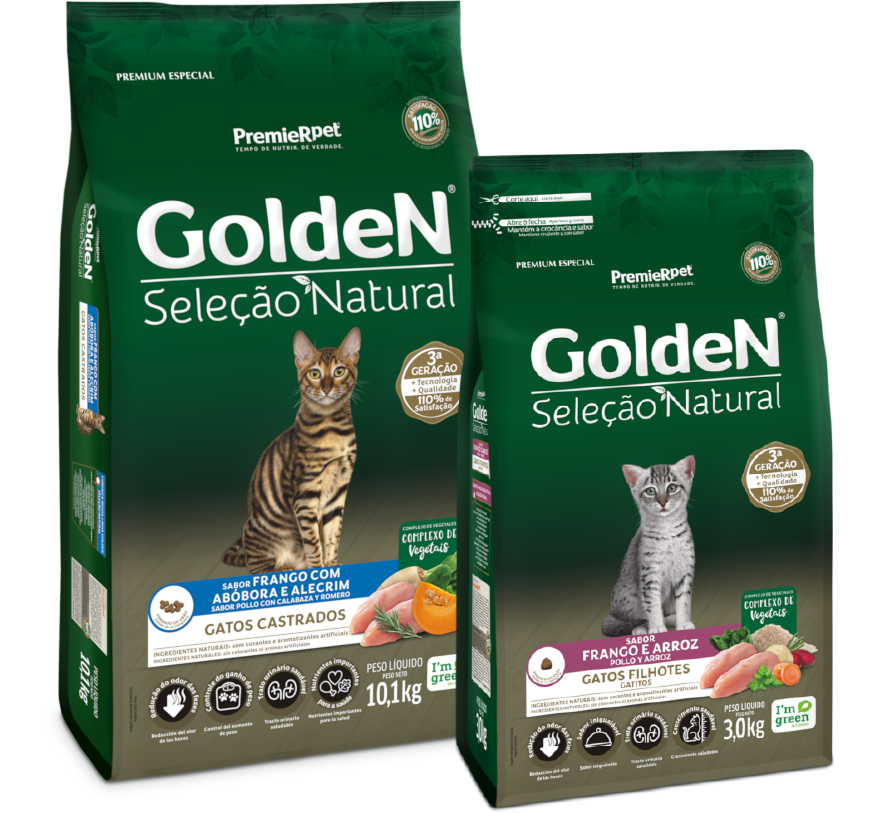 GoldeN Selección Natural – Gatos
