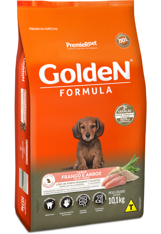 GoldeN® Formula Perros Cachorros Talla Pequeña Pollo y Arroz