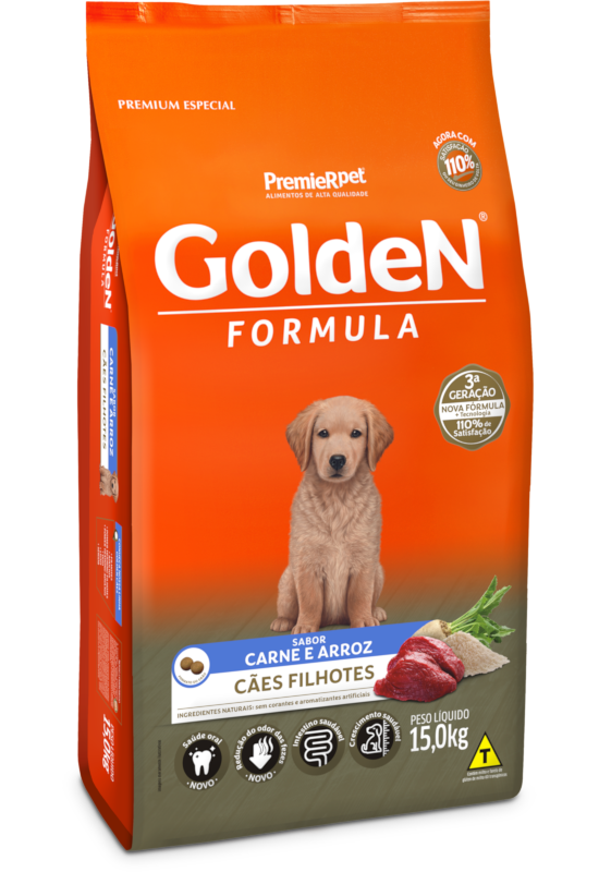 GoldeN® Formula Perros Cachorros Carne y Arroz