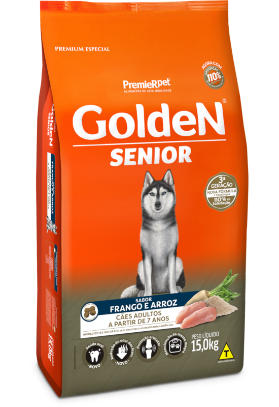 GoldeN® Senior Perros Pollo y Arroz