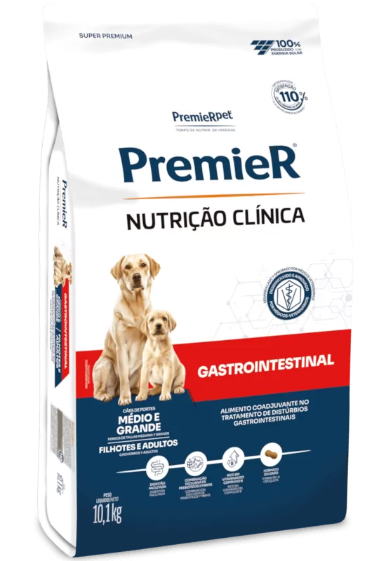 PremieR® Nutrición Clínica Perros Adultos y Cachorros de Raza Mediana y Grande Gastrointestinal