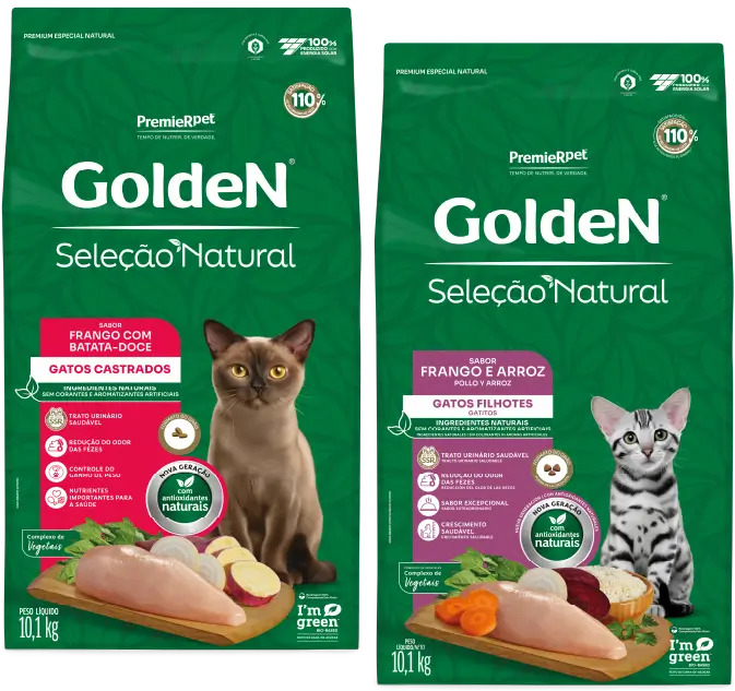GoldeN Seleção Natural – Gato