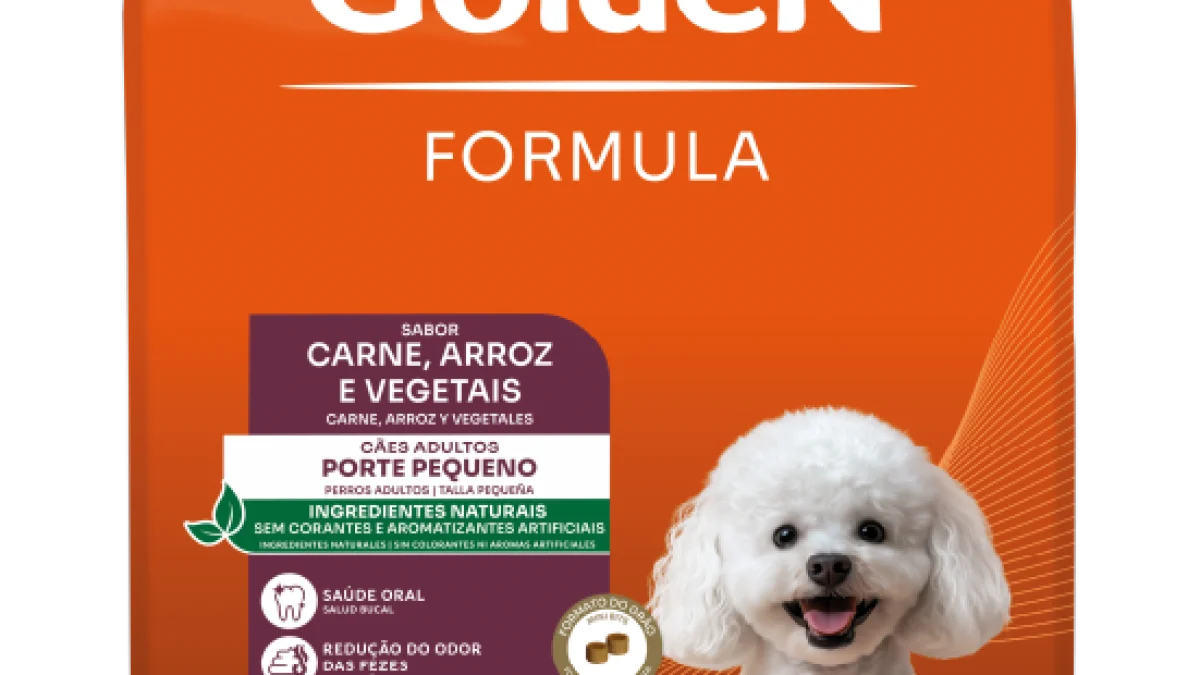 GoldeN Formula Cães Adultos de Porte Pequeno | Carne & Arroz