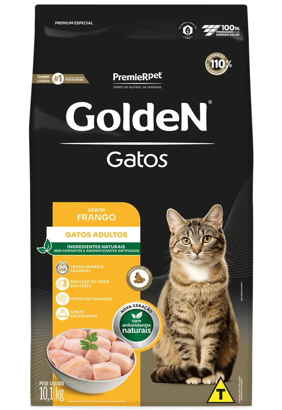 GoldeN Gatos Adultos Frango