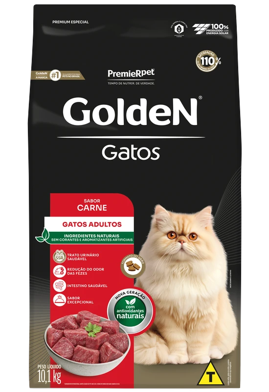 GoldeN Gatos Adultos Carne