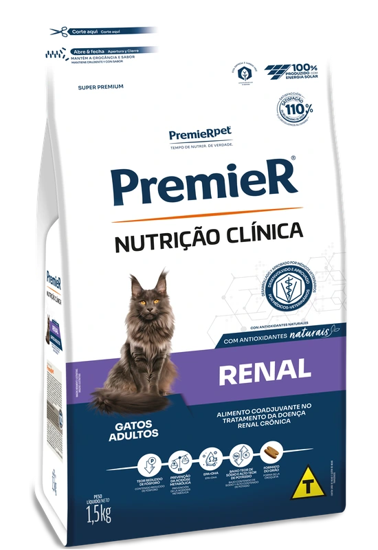 PremieR Nutrição Clínica Gatos Renal