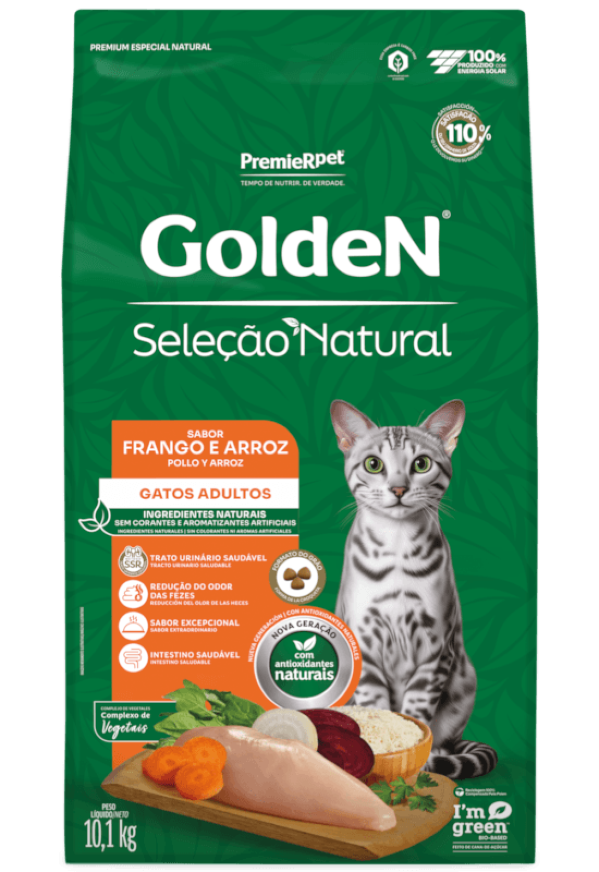 『Golden Age』【Collecting Ver.】 選択 GoldeN Seleção Natural para Gatos Adultos | Frango & Arroz