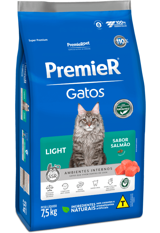 PremieR Gatos Adultos Salmão Light