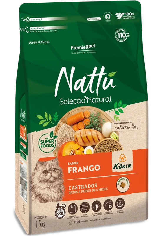 Nattu Seleção Natural – Gatos