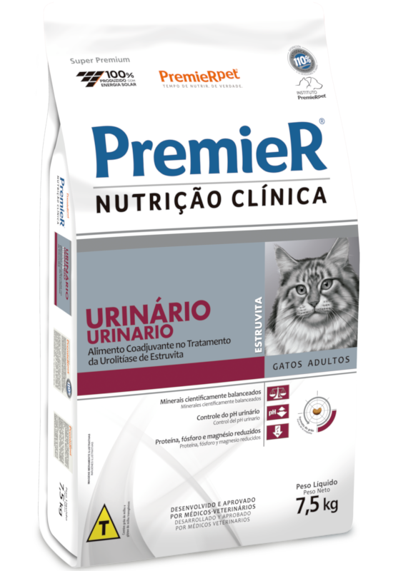 PremieR Nutrição Clínica Gatos Urinário Estruvita