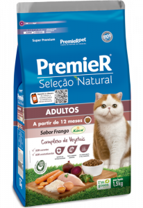 PremieR Seleção Natural Gatos Adultos Frango