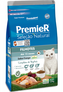 PremieR Seleção Natural Gatos Filhotes Frango