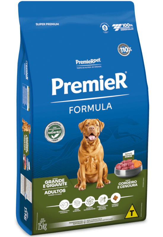 PremieR Formula Cães Adultos Porte Grande & Gigante Cordeiro