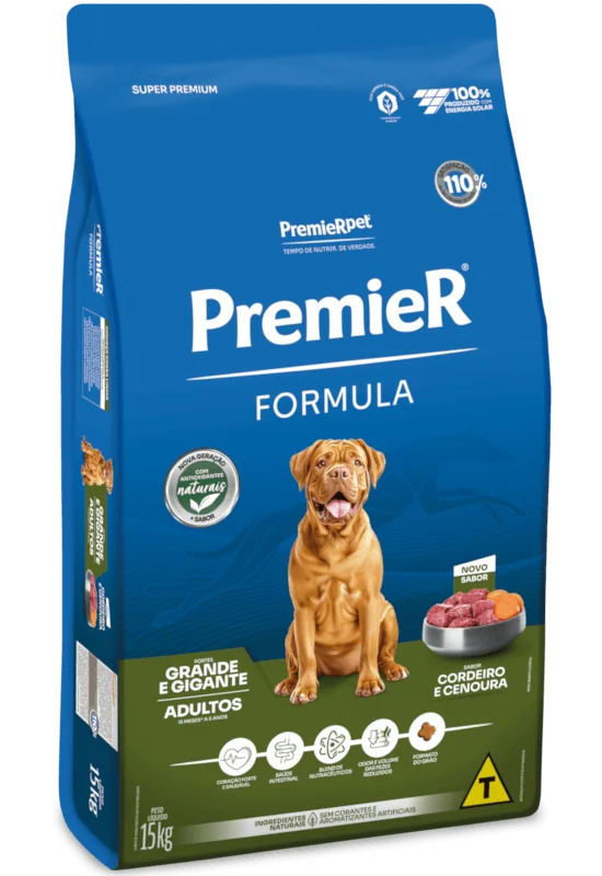 PremieR Formula Cães Adultos Porte Grande & Gigante Cordeiro