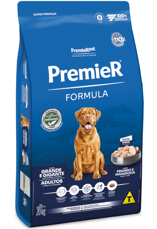 PremieR Formula Cães Adultos Porte Grande e Gigante Frango