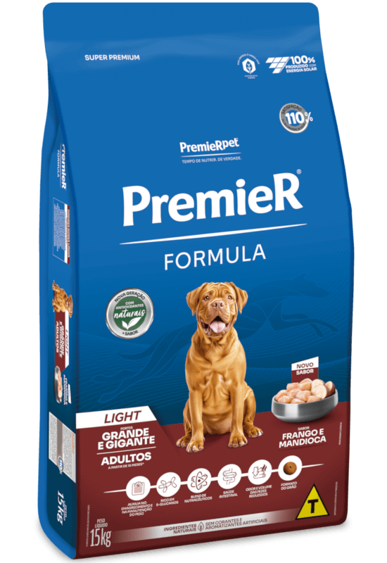 PremieR Formula Cães Adultos Porte Grande e Gigante Light Frango