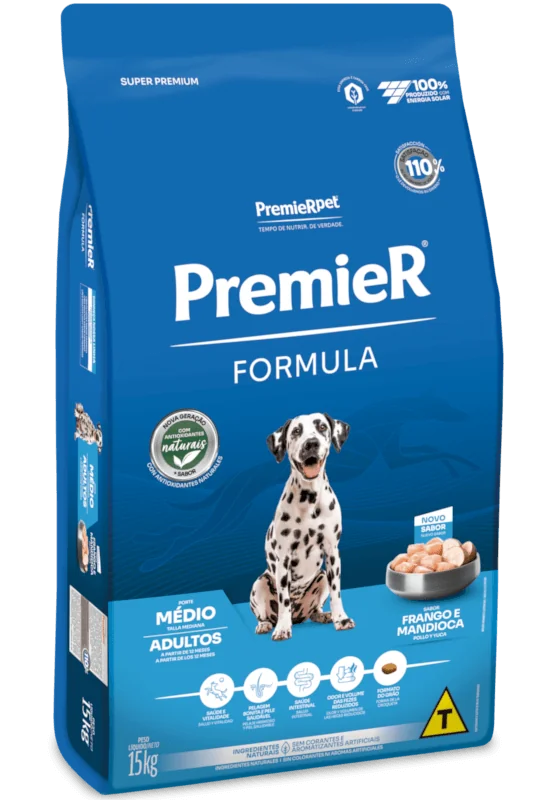 PremieR Formula Cães Adultos Porte Médio Frango