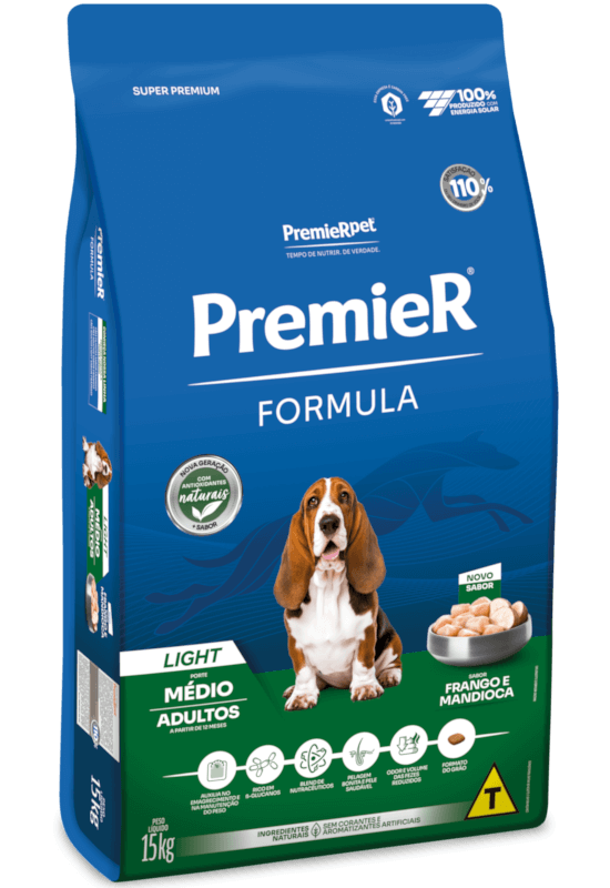 L PREMIER LIFT 58g 3個セット PremieR Formula para Cães Adultos Médios | Frango Light