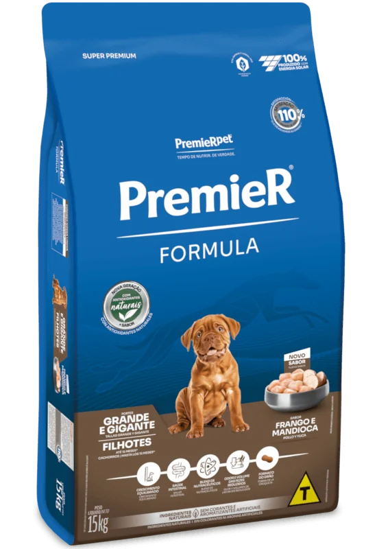 PremieR Formula Cães Filhotes Porte Grande & Gigante Frango