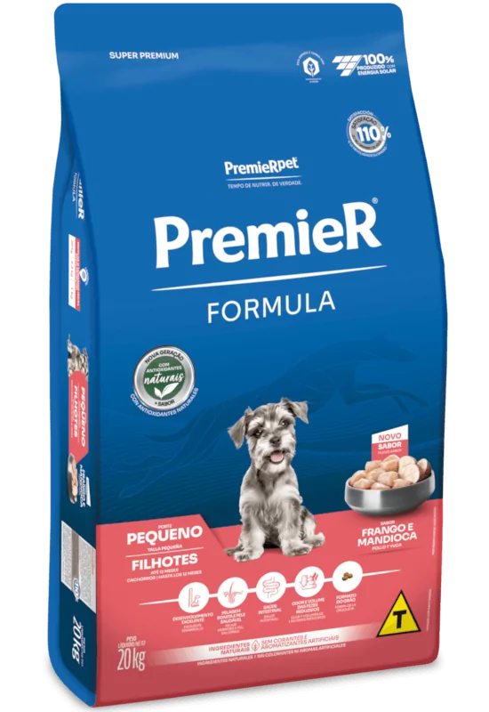 PremieR Formula Cães Filhotes Porte Pequeno Frango