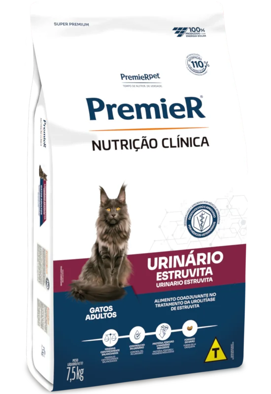 PremieR Nutrição Clínica Gatos Urinário Estruvita
