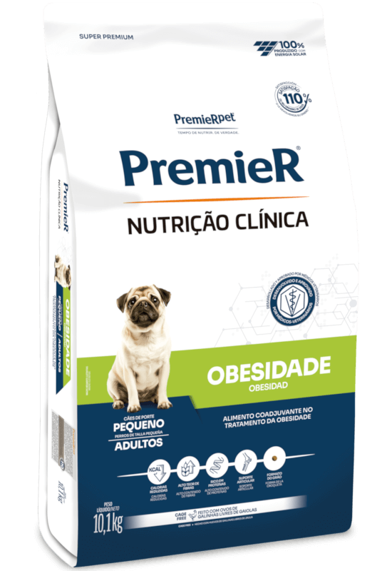 PremieR Nutrição Clínica Cães Adultos Porte Pequeno Obesidade