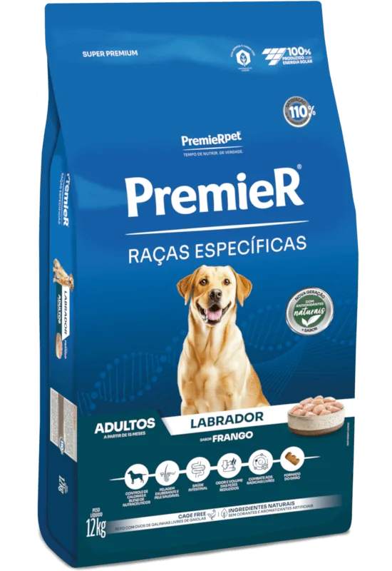 PremieR Raças Específicas Cães Adultos Frango Labrador