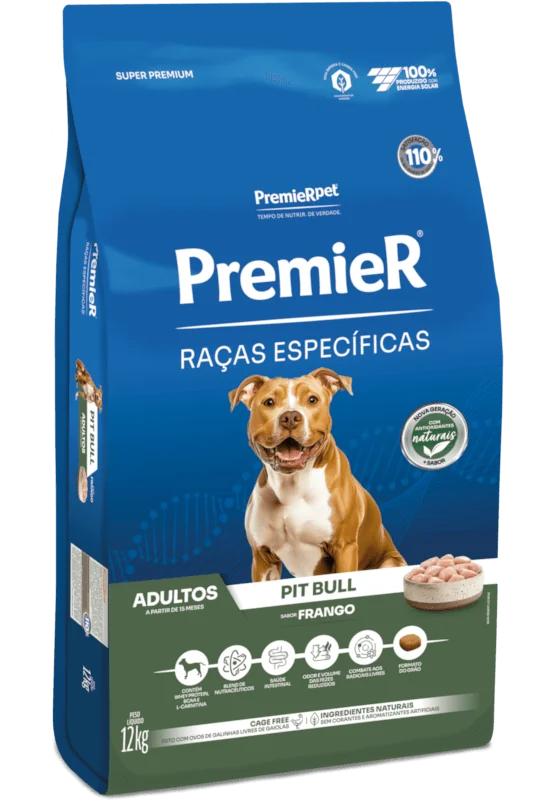 PremieR Raças Específicas Adultos Frango Pit Bull