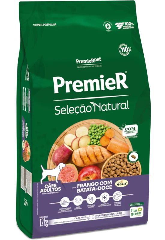 PremieR Seleção Natural Cães Adultos Frango Korin® & Batata-doce