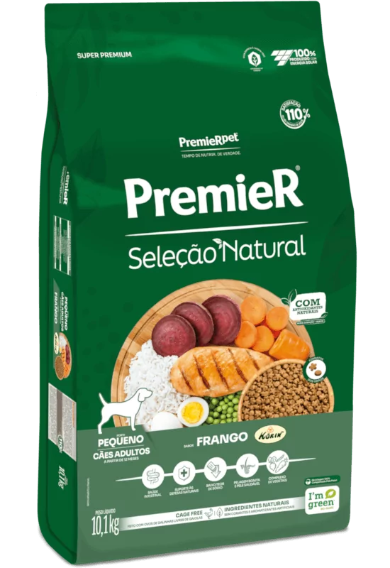 PremieR Seleção Natural Cães Adultos Porte Pequeno Frango Korin®