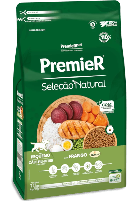 PremieR Seleção Natural Cães Filhotes Porte Pequeno Frango Korin®