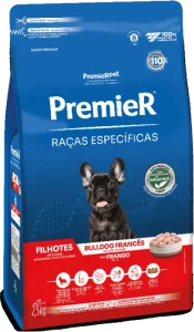 PremieR Raças Específicas Filhotes Frango Bulldog Francês