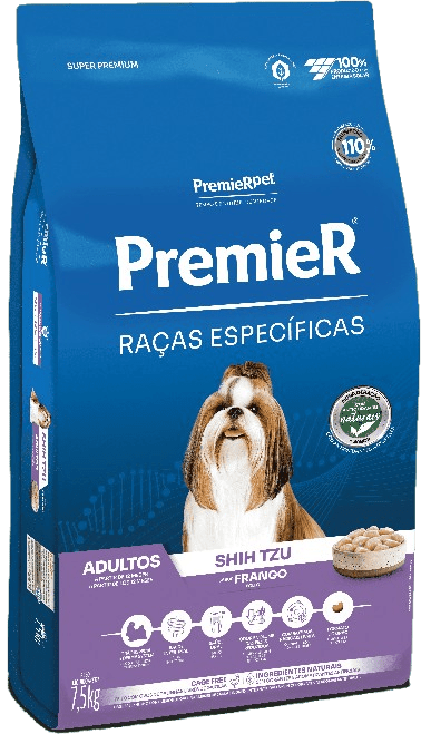 PremieR Raças Específicas Shih Tzu Adultos Porte Pequeno Frango