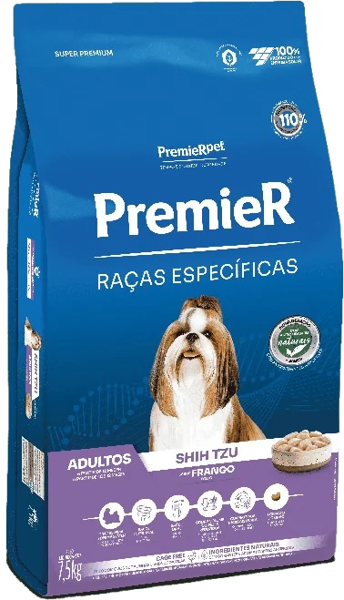 PremieR Raças Específicas Shih Tzu Adultos Porte Pequeno Frango
