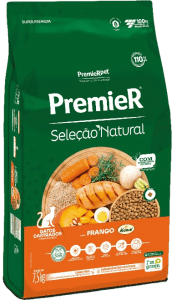 PremieR Seleção Natural Gatos Castrados Frango Korin