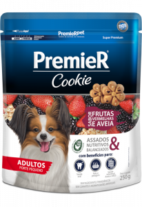 PremieR Cookie Cães Adultos Porte Pequeno Frutas Vermelhas e Aveia