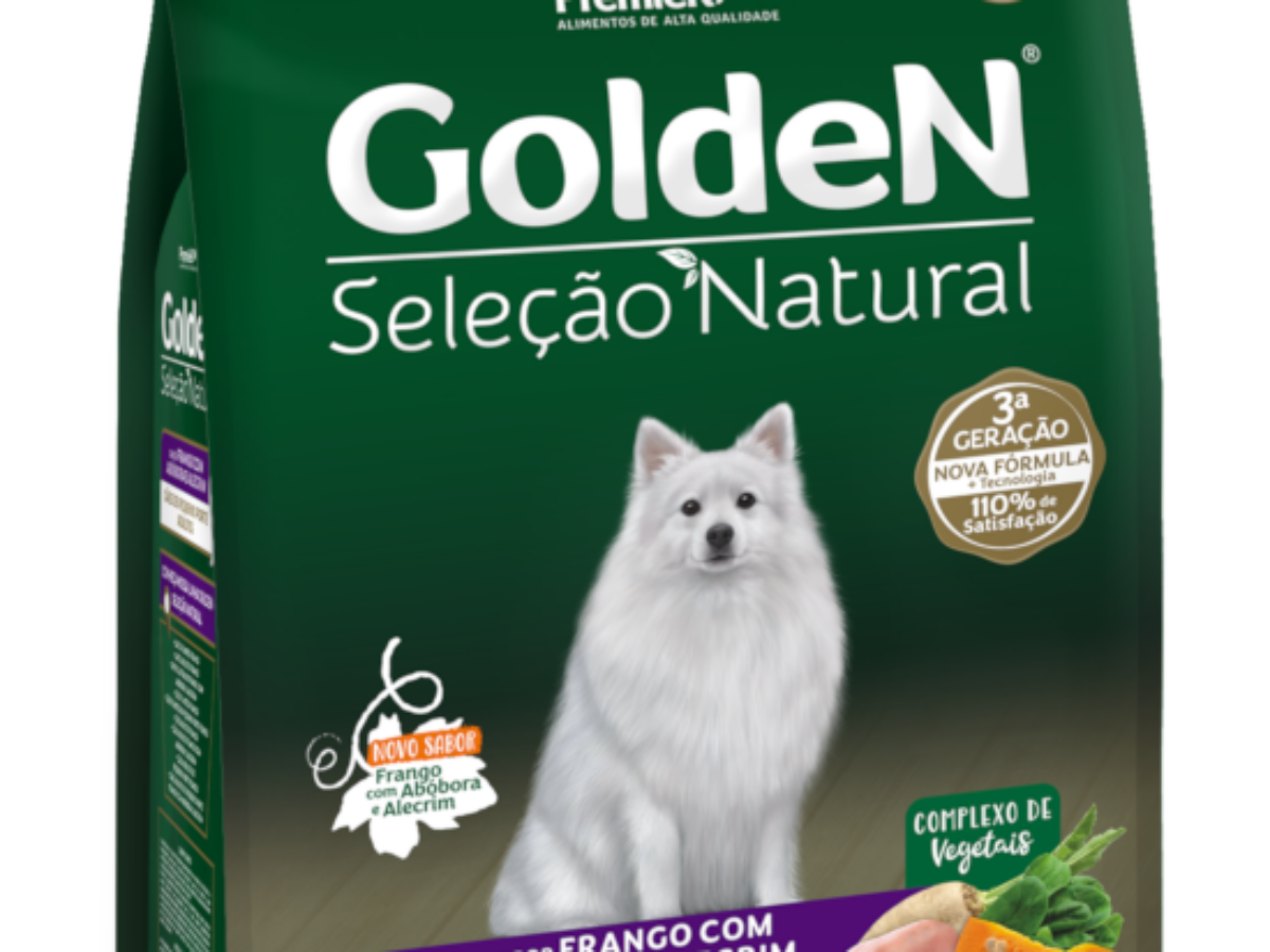 GoldeN Seleção Natural para Cães Adultos Pequeno | Abóbora