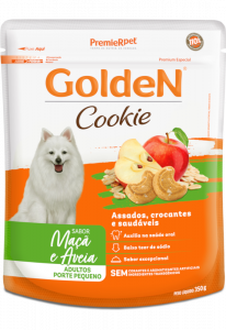 GoldeN Cookie Cães Adultos Porte Pequeno Maçã & Aveia