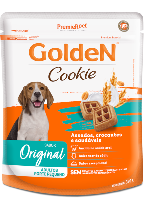 GoldeN Cookie Cães Adultos Porte Pequeno Original