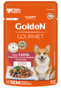GoldeN Gourmet Cães Adultos Porte Pequeno Carne