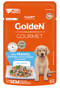 GoldeN Gourmet Cães Filhotes Frango