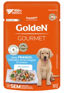 GoldeN Gourmet Cães Filhotes Frango