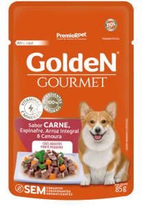 GoldeN Gourmet Cães Adultos Porte Pequeno Carne