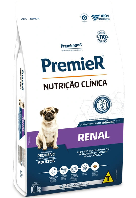 PremieR Nutrição Clínica Cães Adultos Porte Pequeno Renal